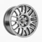 BBS TS-M 20x9in - 5x130 - 84.1 CB - ET25 - Satin Silver Wheel