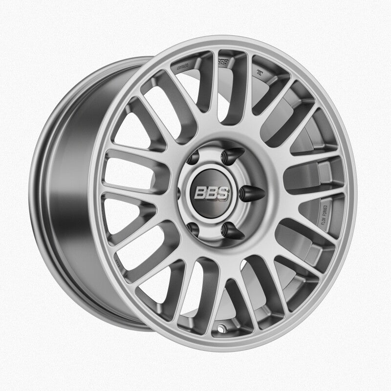 BBS TS-M 20x9in - 5x130 - 71.6 CB - ET25 - Satin Silver Wheel
