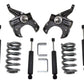 MaxTrac 73-87 Chevrolet C10 2WD 5in/5in Lowering Coil Kit (1in Rotor)