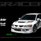 GReddy 03-05 Mitsubishi Evolution VIII Urethane Front Lip Spoiler  **Must Ask/Call to Order**