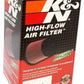 K&N Universal Rubber Filter 3 inch Flange 5 inch OD 3 inch Height