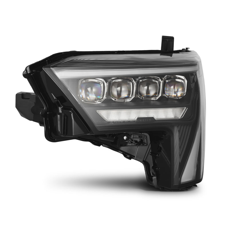 AlphaRex 22-23 Toyota Tundra/Sequoia LED Proj Headlights Black w/ Seq Activ Light/Seq Signal & DRL