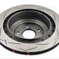 DBA 01-07 Subaru WRX / 05-07 Subaru Forester XT Rear Slotted 4000 Series Rotor