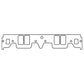 Cometic Chevrolet Gen-1 Small Block V8 .043in CFM-20 Intake Manifold Gasket Set - Brodix WP247 Head
