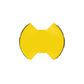 KC HiLiTES SlimLite 8in. LED Light Shield SAE Driving (Shield Only) - Selective Yellow