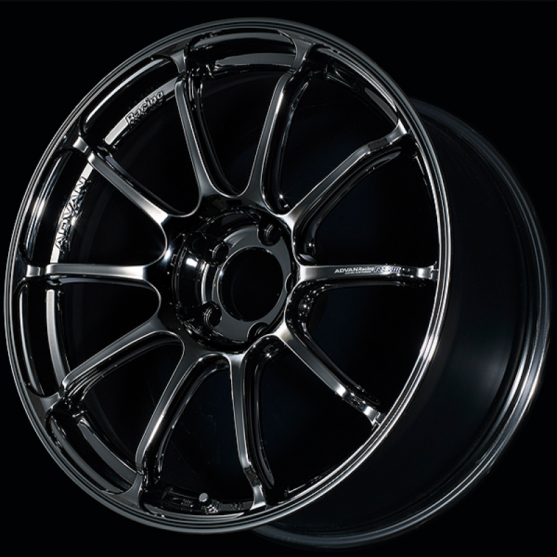 Advan RSIII 19x8.0 / +45 Offset / 5-114.3 / 73mm Bore / Black Chrome