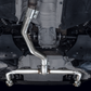 AWE 19-23 BMW 330i / 21-23 BMW 430i Base G2X Track Edition Axle Back Exhaust - Chrome Silver