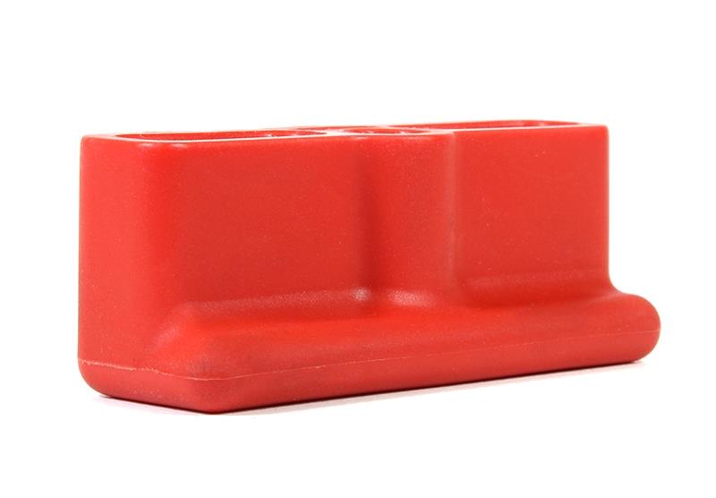 Perrin 08-17 WRX/STi Sedan Trunk Handle - Red (Single Handle w/Hardware)