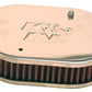 K&N Bolt-On Oval Unit 2in Flg 2in H
