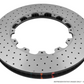 DBA 06-11 Jeep Grand Cherokee SRT 8 Front Crossdrilled & DImpled 5000 XD Series Ring