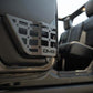 DV8 Offroad 11-18 Jeep Wrangler JK 4 Door Only Rear Door Pocket Molle Panels - Black