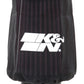 K&N 4.5in Base ID x 3.5in Top ID x 6in H - Black - Round Tapered - DryCharger Air Filter Wrap