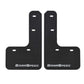 Grimmspeed 15-21 Subaru WRX/STI Mudflaps - Black w/ Red Lettering