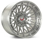 Vossen LCX-03 24x10 - 8x165.1 - ET+15 - Deep - 125.1 - Brushed Gloss Clear Wheel