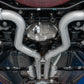 MBRP 18-19 Ford Mustang GT 5.0 3in Dual Split Rear Cat Back w/ Quad 4in Dual Wall Tips- Black Coated