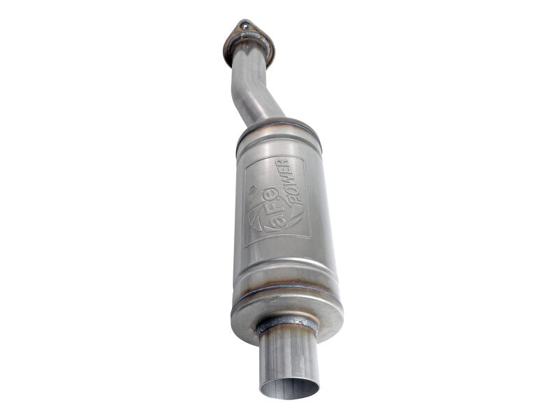 afe Vulcan Series Resonator Upgrade Pipe Fits aFe POWER Exhaust Systems