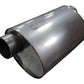 Kooks 3in Oval Offset/Offset (Same Side) Muffler 14in Long Body Stainless Steel
