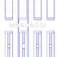 King Engine Bearings Chrysler CAravan 201Ci V6 Ohv (Size +0.75mm) Main Bearing Set
