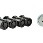 Ford Racing M12 x 1.5 Black Security Lug Nut Kit - Set of 4