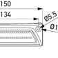 Hella Value Fit SMS2000 / Scene Light 6in LED Light Bar - Extra Wide Illumination