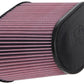 K&N Universal Rubber Filter 4in FLG 9IN x 5-3/4IN B / 7 x 4-1/2IN T / 7-1/2IN H