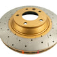 DBA 3/06-08 Audi Q7 Front Drilled & Slotted 4000 Series Rotor