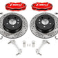 BMR 08-23 Dodge Challenger Brake Kit For 15in Conversion Red Calipers Demon/Redeye