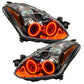Oracle 10-12 Nissan Altima Coupe LED Headlight Halo Kit - Red