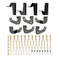 Westin 20-25 Jeep Gladiator Outlaw Drop Running Boards - Tex. Blk