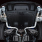 AWE 2024 Ford Mustang Dark Horse S650 RWD SwitchPath Catback Exhaust w/ Quad Chrome Silver Tips