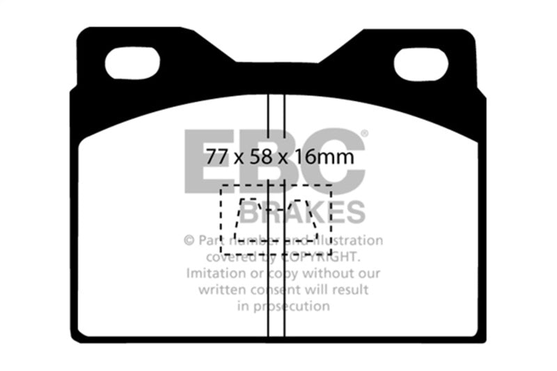 EBC S2 Kits Greenstuff Pads and USR Rotors