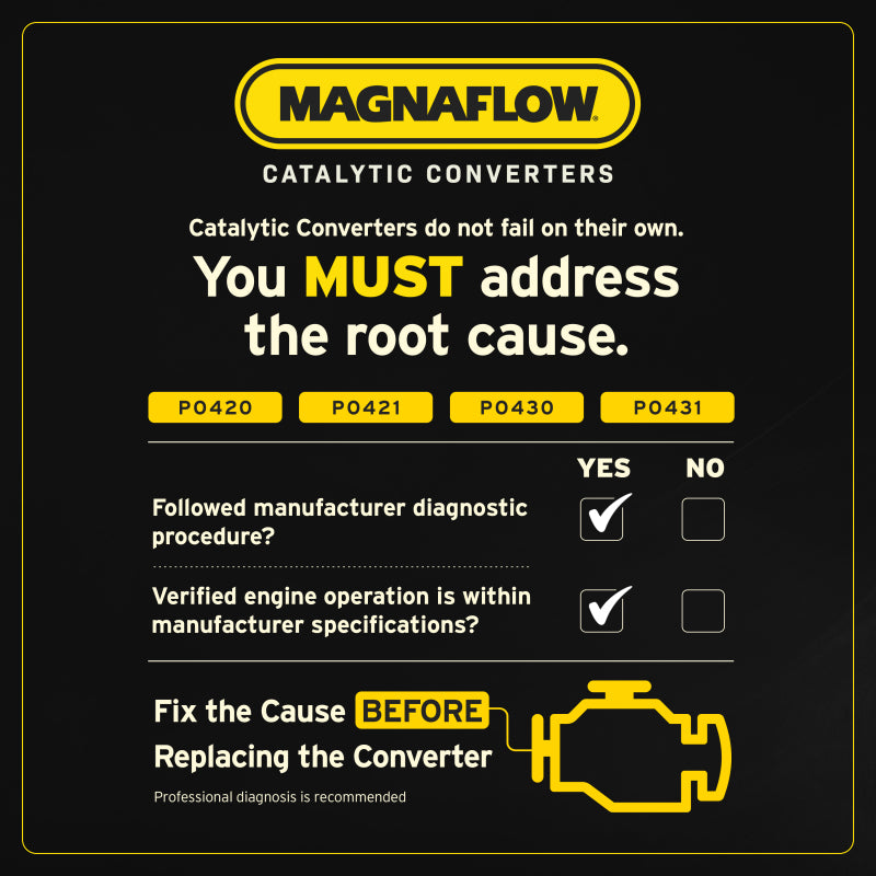 Magnaflow 18-23 Ford Transit Connect Rear Direct-Fit Converter