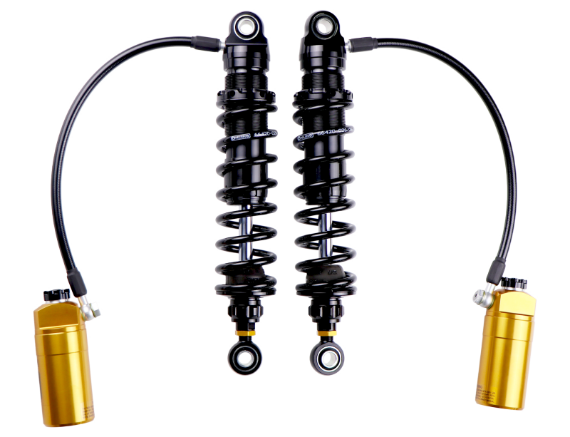 Ohlins 14-26 Harley FL Touring STX 36 Twin Blackline 13in Shocks - Standard  Springs