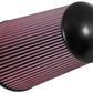 K&N Filter Universal Rubber Filter 6inch Flg 7-1/2inch B / 5-1/8inch T / 11-5/8in T