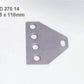 Cusco Roll Cage Weld-On Tabs / B-Pillar