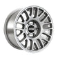 BBS TS-M 17x9in - 6x139.7 - 106.1 CB - ET-12 - Satin Silver Wheel
