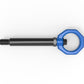 aFe 23-25 BMW M2 (G87) CONTROL Front / Rear Tow Hook - Blue