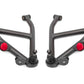 BMR 82-92 GM F-Body A-Arms Lower DOM Non-Adj Delrin Bushings Coilover - Black Hammertone