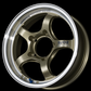 Advan RG-D2 15x7.0 / +30 Offset / 4-100 / 63mm Bore / Machining & Champagne Gold