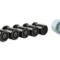Ford Racing M12X1.5 Black Security Lug Nut - Set of 5