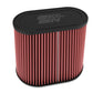 K&N Universal Clamp-On Air Filter 3in Dual Flange 9in x 6in Base 7.5in x 3.688in Top 7.5in Height