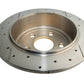 DBA 07-16 Jeep JK Wrangler & Rubicon w/HD Brakes Street Series Rear Cross Drilled & Slotted Rotor