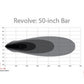 Rigid Industries Revolve 50in Bar w/White Trim Ring