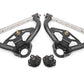 BMR 78-87 GM G-Body Non-Adjustable Upper A-Arms Delrin 0.5in Tall Ball Joint - Black Hammertone