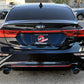 aFe Takeda 20-21 Kia Forte GT 1.6L (t) 3in to 2.5in SS Axle-Back Exhaust System w/ Blue Flame Tips