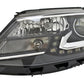 Hella 2013-2014 Volkswagen Jetta Headlight Assembly