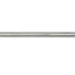 Goodridge 68in Universal Brake Line Assembly w/Black Zinc Fittings & Clear Hose