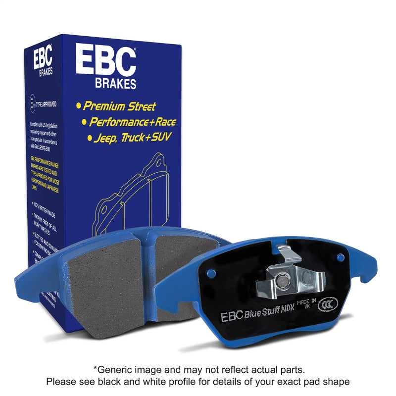 EBC 07-08 Infiniti G35 3.5 Sport Bluestuff Front Brake Pads