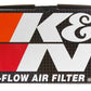 K&N Universal Round Air Filter 9in OD / 7-1/2in ID / 4in Height