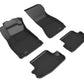3D MAXpider 18-20 Audi A5 Coupe / S5 Coupe Kagu 1st and 2nd Row Floormats - Black